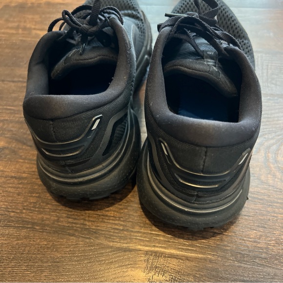 Brooks Womens Ghost 15 1203801B020 Black Running Shoes Sneakers Size 9.5 - Picture 2 of 5